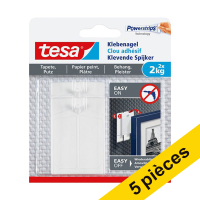 Offre : 5x Tesa clous adhésifs pour surfaces sensibles 2 kg (2 pièces)