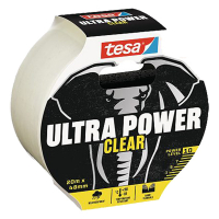 Tesa Ultra Power Clear ruban de réparation 48 mm x 20 m - transparent
