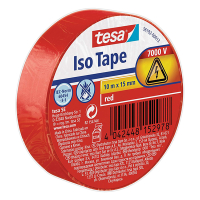 Tesa ruban adhésif isolant 15 mm x 10 m - rouge 56192-00013-22 203391