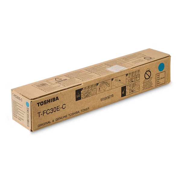 Toshiba T-FC30EC toner (d'origine) - cyan 6AG00004447 6AJ00000099 078850 - 1