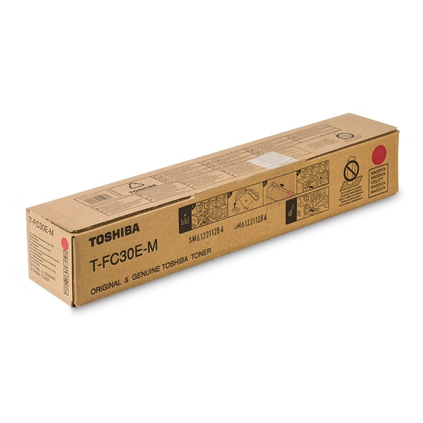 Toshiba T-FC30EM toner (d'origine) - magenta 6AJ00000097 078852 - 1