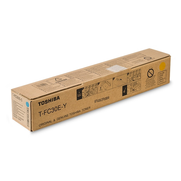 Toshiba T-FC30EY toner (d'origine) - jaune 6AJ00000095 078854 - 1