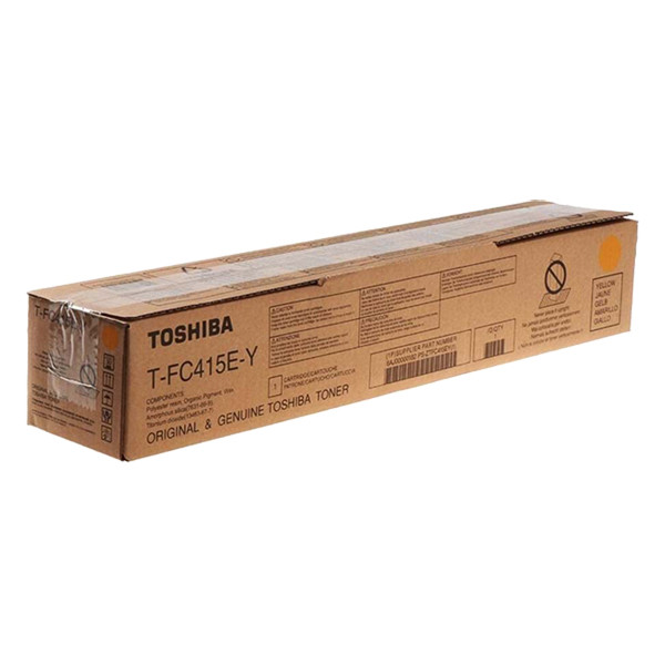 Toshiba T-FC415EY toner (d'origine) - jaune 6AJ00000182 905386 - 1