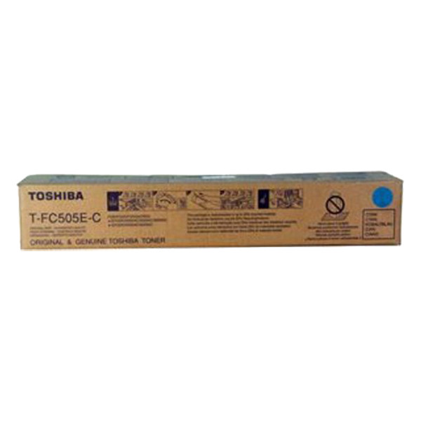 Toshiba T-FC505EC toner (d'origine) - cyan 6AJ00000135 078394 - 1