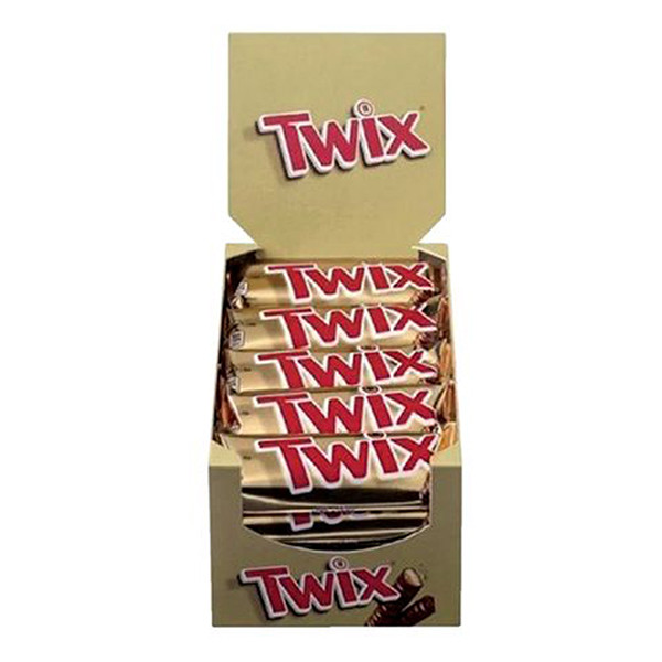 Twix barres emballage individuel (25 pièces) 298875 423844 - 1