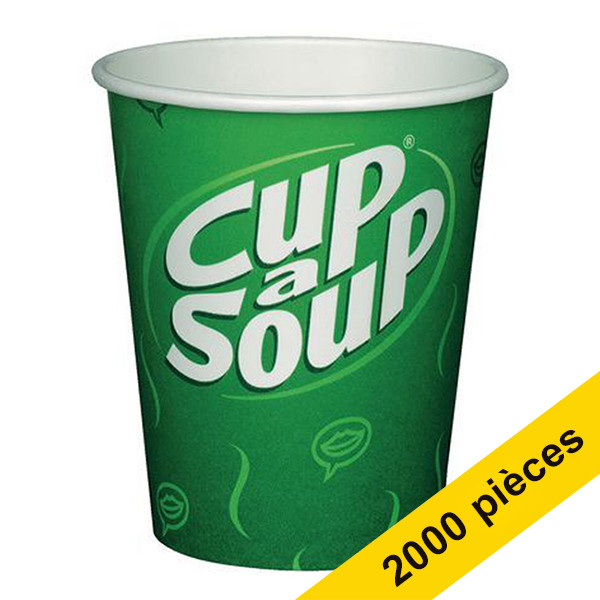 Unox Offre : 2x Cup-a-Soup gobelets 175 ml (1000 pièces)  404370 - 1