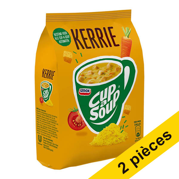 Unox Offre : 2x Cup-a-Soup recharge curry (492 g)  404347 - 1