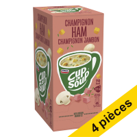 Offre : 4x Cup-a-Soup champignon jambon 175 ml (21 pièces)