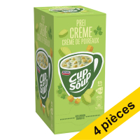 Offre : 4x Cup-a-Soup crème de poireaux 175 ml (21 pièces)