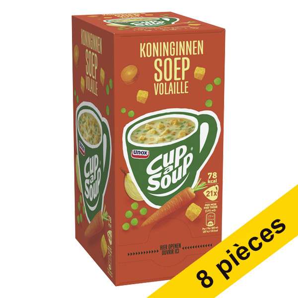 Unox Offre : 8x Cup-a-Soup volaille 175 ml (21 pièces)  404364 - 1