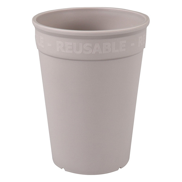 White label Gobelet réutilisable (20 pièces) - moka 601554 402897 - 1