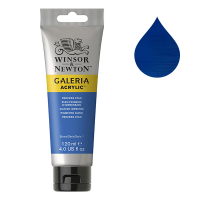 Winsor & Newton Galeria peinture acrylique (120 ml) - 535 bleu primaire d'impression 2131535 410162