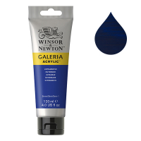 Winsor & Newton Galeria peinture acrylique (120 ml) - 660 outremer 2131660 410174