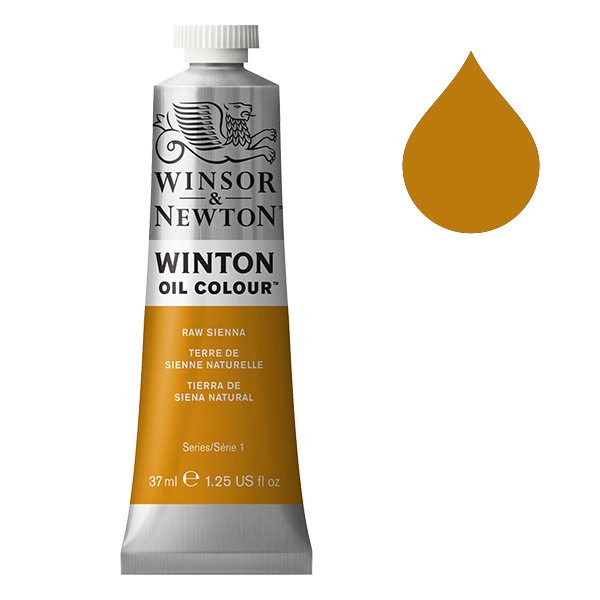 Winsor & Newton Winton peinture à l'huile (37 ml) - 552 terre de Sienne naturelle 1414552 410284 - 1