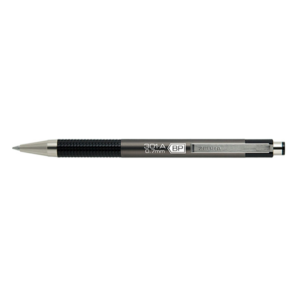 Zebra Pen Zebra F-301A stylo à bille - gris 26341 423780 - 1