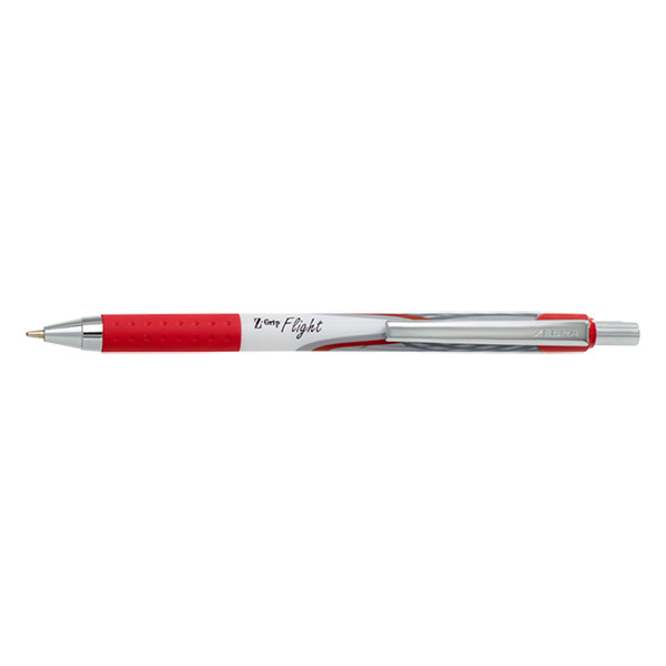 Zebra Z-Grip Flight stylo à bille - rouge 13303 423791 - 1