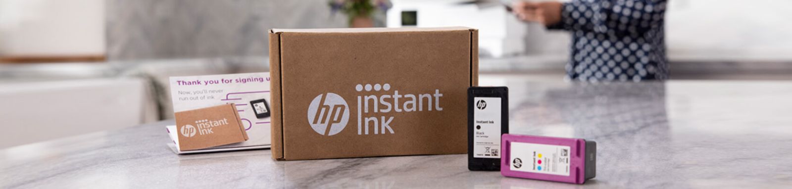 Pack Instant Ink avec cartouches d'encre