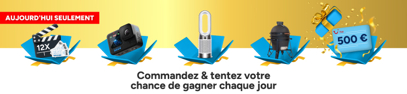 Commandez et tentez votre chance de gagner !